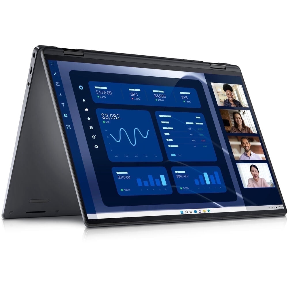 Dell Latitude 9450 2-in-1 Laptop - 14 inch QHD+ 500-nits Touch Display - Intel Ultra 7-165U - 512GB SSD - 5G eSIM- Win11 pro