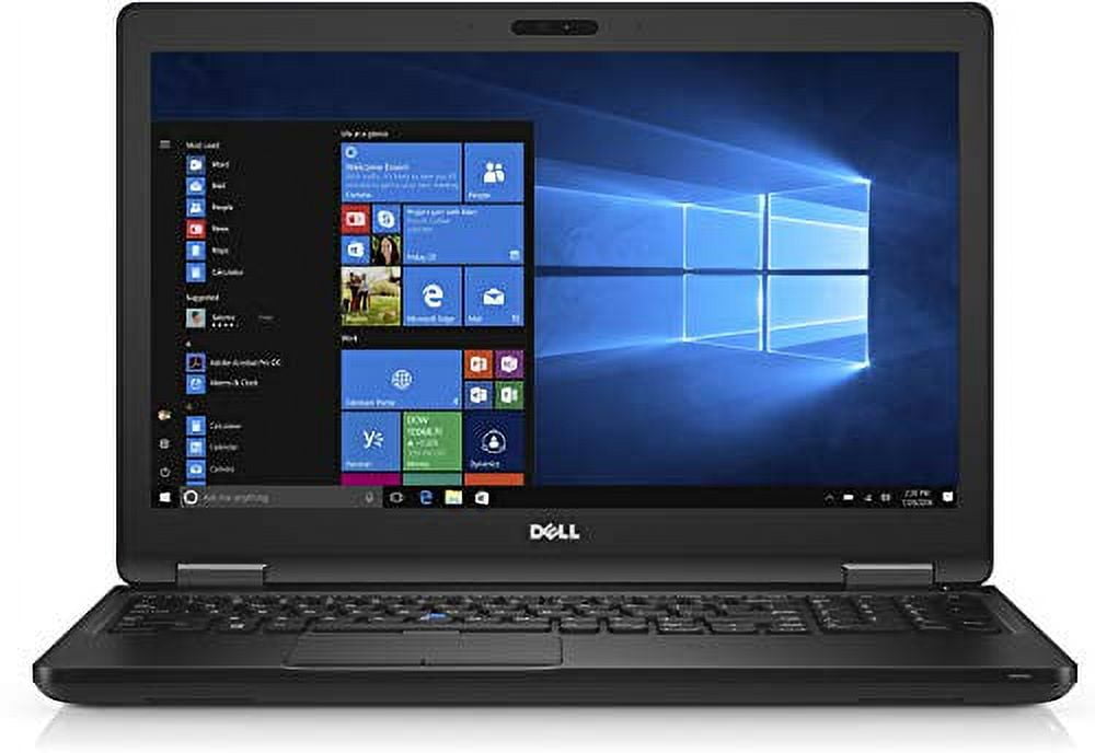 Dell Latitude E5580 15.6in Laptop, Core i5-7600U 2.6GHz, 16GB Ram, 256GB  SSD, Webcam, Windows 10 Pro 64bit (Reused)