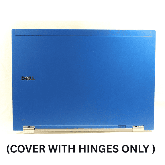 Dell Latitude E6410 14" Replacement Blue LCD Back Cover Lid Assembly with Hinges 27D8G