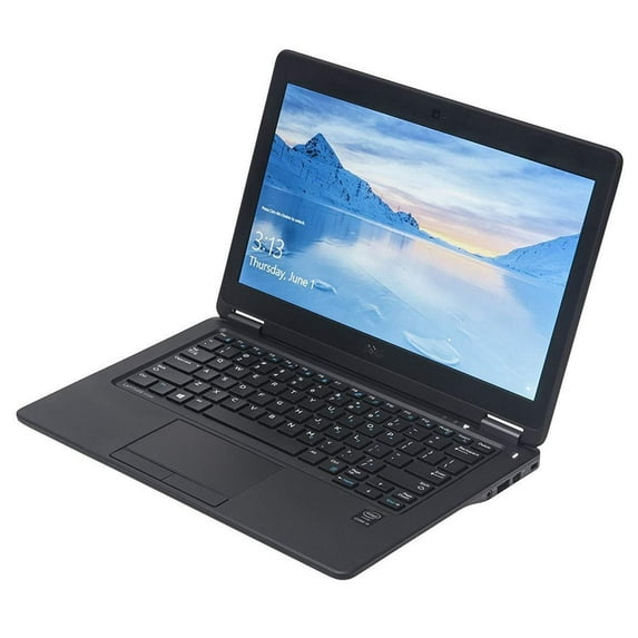 Pre-Owned Dell Latitude E7250 12.5-in used Laptop - Intel Core i5 5300U 5th Gen 2.30 GHz 8GB 128GB SSD Windows 10 Pro 64-Bit - Webcam, Grade B