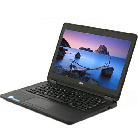 Dell Latitude E7270 12.5" Laptop PC Intel Core i7-6600U X2 2.6GHz Processor 8GB Memory 256GB SSD Wi-Fi Windows 10 Pro