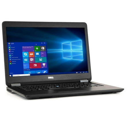 Dell Latitude E7450 Laptop Computer, 2.90 GHz Intel i5 Dual Core Gen 5, 8GB DDR3 RAM, 256GB SSD Hard Drive, Windows 10 Pro (Refurbished)