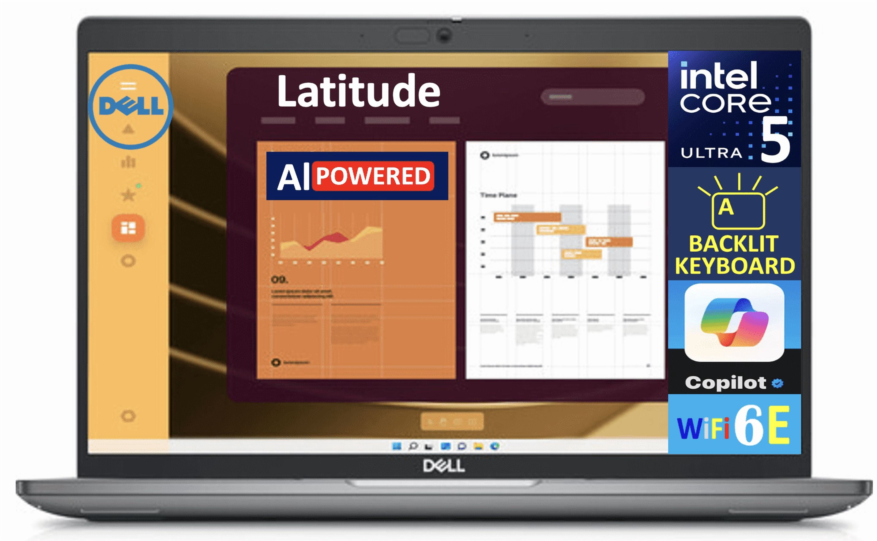 Dell Latitude Laptop 14.0in FHD Display (Intel Ultra 5 125U, 16GB Dell Latitude Laptop 14.0in FHD Display (Intel Ultra 5 125U, 16GB