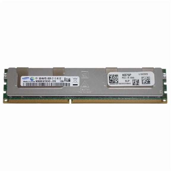 Dell M393B1K73CHD-CF8 8GB DDR3-1066MHz Quad Rank RDIMM Memory Module K075P