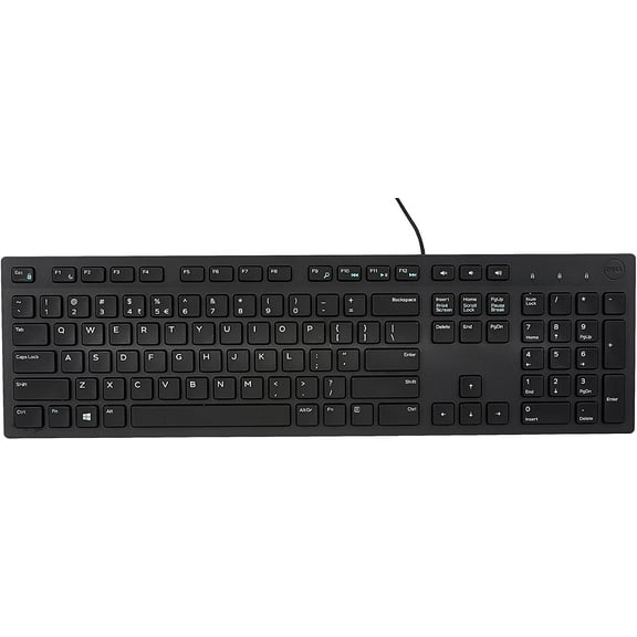 Restored Dell Multimedia Keyboard-KB216 (QWERTY) Black 0G4D2W KB216-BK-US
