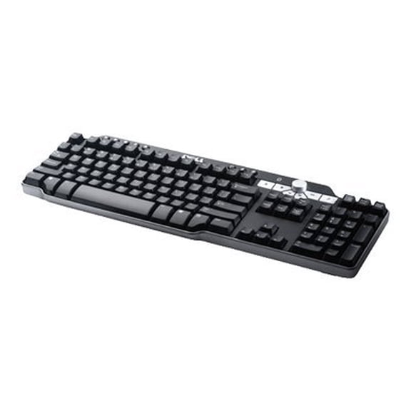 Dell KB522 Business Keyboard Brazilian with USB Hub & Palmrest - Black, New