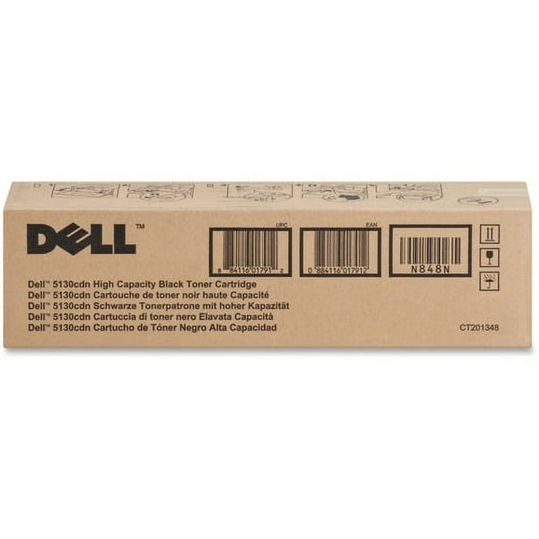 Dell N848N Toner Cartridge - Laser - High Yield - 18000 Pages - Black - 1 Each Dell N848N Toner Cartridge - Laser - High Yield - 18000 Pages - Black - 1 Each