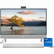 Dell Newest Inspiron 27 7000 All-In-One Desktop Computer ,27" FHD Touchscreen, Intel Core i7-1355U, 64GB RAM ,2TB SSD,2TB HDD, GeForce MX550,1080p,USB,HDMI,WiFi6,Windows 11 Pro,White