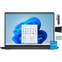 Dell Newest Inspiron Laptop, 15.6" FHD IPS Touchscreen, Intel Core i5-1155G7, 8GB DDR4 RAM, 512GB SSD, Wi-Fi, Bluetooth, Windows 11 Home, Carbon Black with Tigology Accessories