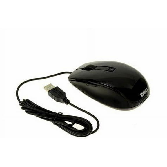Dell Premium 6-Button USB Laser Mouse - Black - New