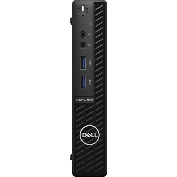 Dell OptiPlex 3000 3080 06RY7 Desktop Computer - Intel Core i5-10500T 2.3GHz - 8GB RAM - 128GB SSD - Intel UHD Graphics 630 - Windows 10 Pro - Micro PC