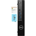 thumbnail image 1 of Dell OptiPlex 3000 Micro Home/Business Mini Desktop (Intel i7-12700T 12-Core, Intel UHD 770, 32GB RAM, 4TB PCIe SSD, Wifi, USB 3.2, HDMI, Win 10 Pro) with Microsoft 365 Personal , Dockztorm Hub, 1 of 6