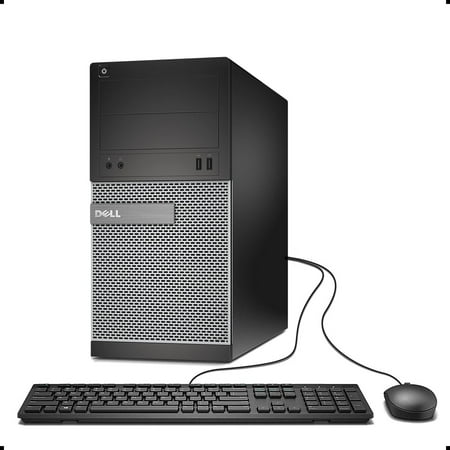 Pre-Owned "Dell OptiPlex 3010 MTW PC, INTEL CORE I3-3220 3.3GHZ, 8G DDR3, 256G SSD, VGA, DP, DVD, BT, WIFI, Windows 10 Pro 64 Bit