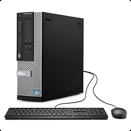 Pre-Owned Dell OptiPlex 3010 SFF Business Desktop Computer PC, Intel Core i3-3220 3.3GHz, 16G DDR3, 1T, DVDRW, WiFi, BT, HDMI, VGA, Windows 10 Pro 64 Bit-Multi-Language Supports English/Spanish/French
