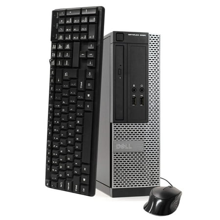 Dell OptiPlex 3020 Desktop Computer PC, 3.20 GHz Intel i5 Quad Core Gen 4, 4GB DDR3 RAM, 250GB SATA Hard Drive, Windows 10 Home 64bit