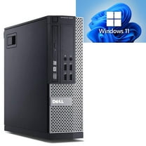 Pre-Owned Dell OptiPlex 3020 Desktop Computer Tower Windows 11 Pro Intel Core i5 Processor 8GB RAM 2TB HDD with 19" Monitor Wi-Fi and Keyboard, Mouse - Used Desktop PC