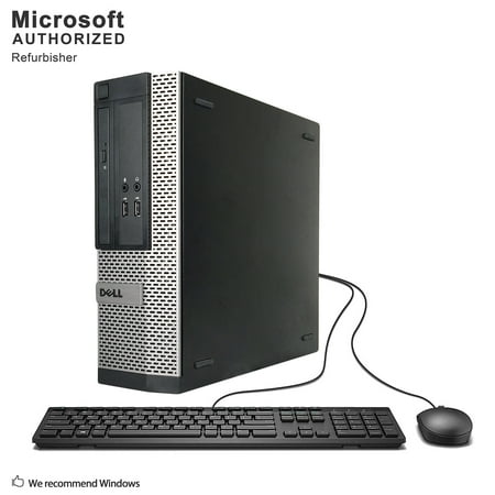 Dell OptiPlex 3020 SFF Desktop PC, Intel Core I3-4150 3.5Ghz, 16G DDR3, 500G HDD, DVDRW, VGA, DP, WiFi, Bluetooth, Mouse and Keyboard, Windows 10 Pro 64 Bit Used Grade A