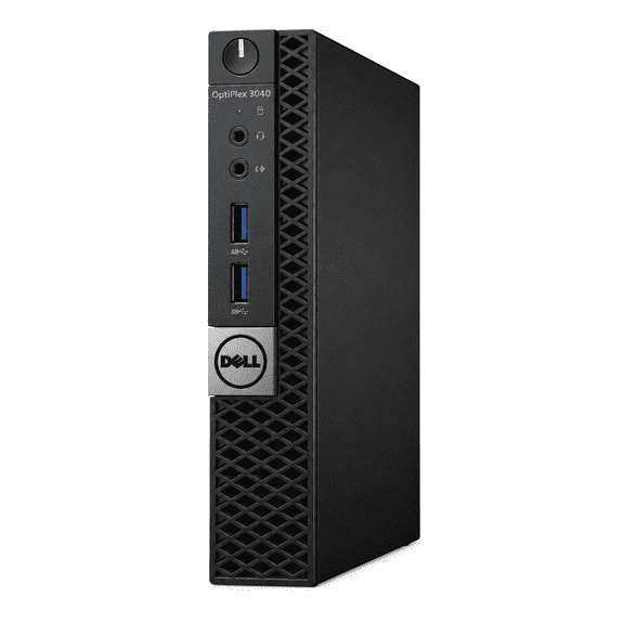 Dell OptiPlex 3040 Micro Desktop Computer, Intel Core i3-6100T, 8GB, 500GB SSD, Black
