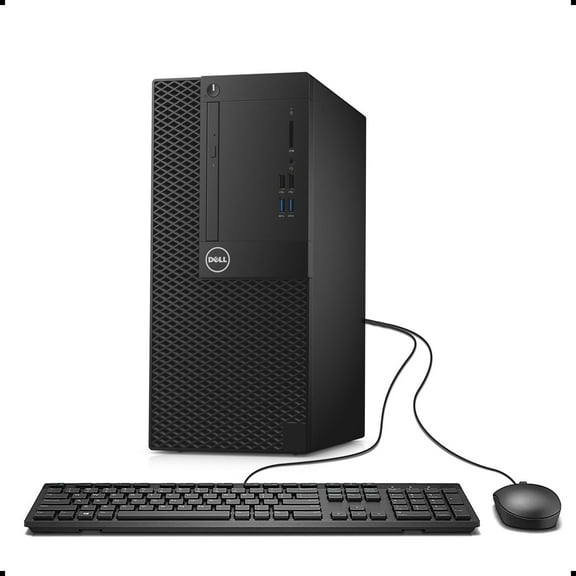 Pre-Owned Dell OptiPlex 3050 Tower High Performance Desktop Computer, Intel Quad Core i5-6500 up to 3.6GHz, 16G DDR4, 512G SSD, DVD, WiFi, BT, 4K Support, DP, HDMI, Win 10 Pro 64 En/Sp/Fr Used Grade A