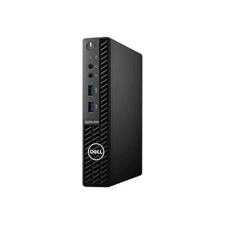 Dell - OptiPlex 3000 Desktop - Intel i5-10500T - 8 GB Memory - 128 GB SSD - Black