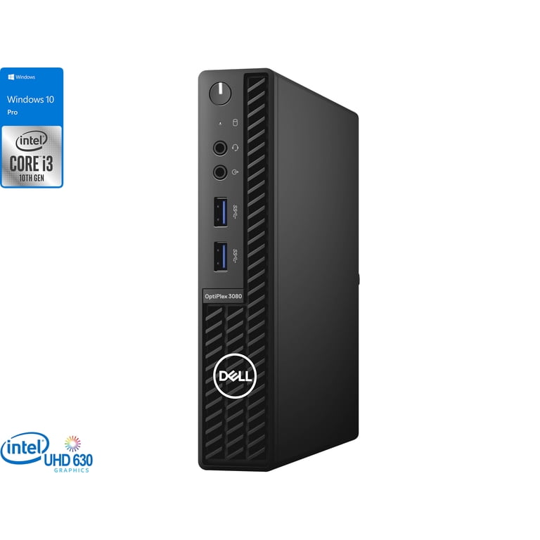 Dell OptiPlex 3080 Mini PC, Intel Core i3-10105T Upto 3.9GHz, 32GB