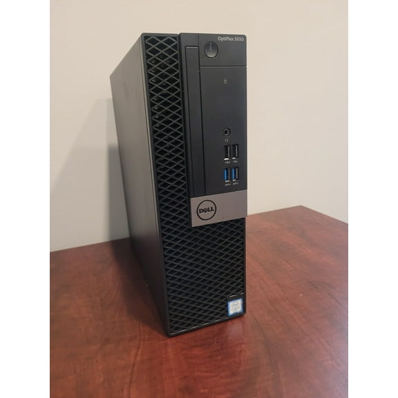 Pre-Owned Dell OptiPlex 5050 SFF Intel i7-6700, 16GB Ram, 512GB NVMe SSD, HDMI Windows 10 Home Desktop- Used