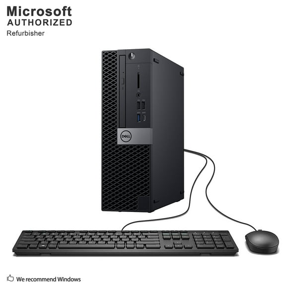 Pre-Owned Dell OptiPlex 5060 SFF High Performance Desktop Computer, Intel Six Core i5-8500 up to 4.1GHz, 8G DDR4, 256G SSD, DVD, WiFi, BT, 4K Support, DP, Windows 10 Pro 64 Bit En/Sp/Fr Used Grade A