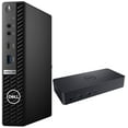 thumbnail image 1 of Dell OptiPlex 5090 CWKC3-N Home & Business Mini Desktop (Intel i5-11500T 6-Core, Intel UHD 750, 32GB RAM, 512GB SATA SSD, USB 3.2, Display Port, Win 11 Pro) with D6000 Dock, 1 of 6