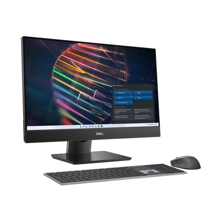Dell OptiPlex 5400 All-In-One - All-in-one - Core i5 12500 / up to 4.6 GHz - vPro Essentials - RAM 16 GB - SSD 256 GB - NVMe, Class 35 - UHD Graphics 770 - Gigabit Ethernet, Bluetooth, IEEE 802.11ax (Wi-Fi 6E) - Win 10 Pro (includes Win 11 Pro License) - 