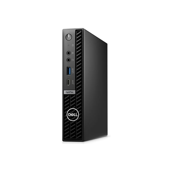 Dell OptiPlex 7000 7010 Micro Plus - Intel Core i3 (13th Gen) i3-13100T (4 Core) 2.5GHz - Intel Q670 - 16 GB Ram - 256 GB SSD - UHD Graphics 730 - Windows 10 - Black - Micro Tower Thin Client