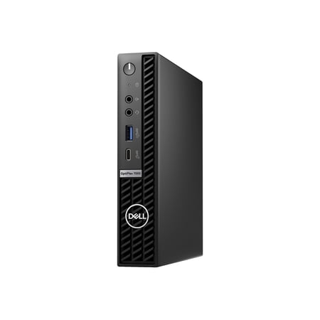 Dell OptiPlex 7000 - Micro Core i7 12700T / up to 4.7 GHz - vPro Enterprise - RAM 16 GB - SSD 256 GB - NVMe, Class 35 - UHD Graphics 770 - Gigabit Ethernet, Bluetooth, IEEE 802.11ax (Wi-Fi 6E) - Win 10 Pro (includes Win 11 Pro License) - monitor: none - B