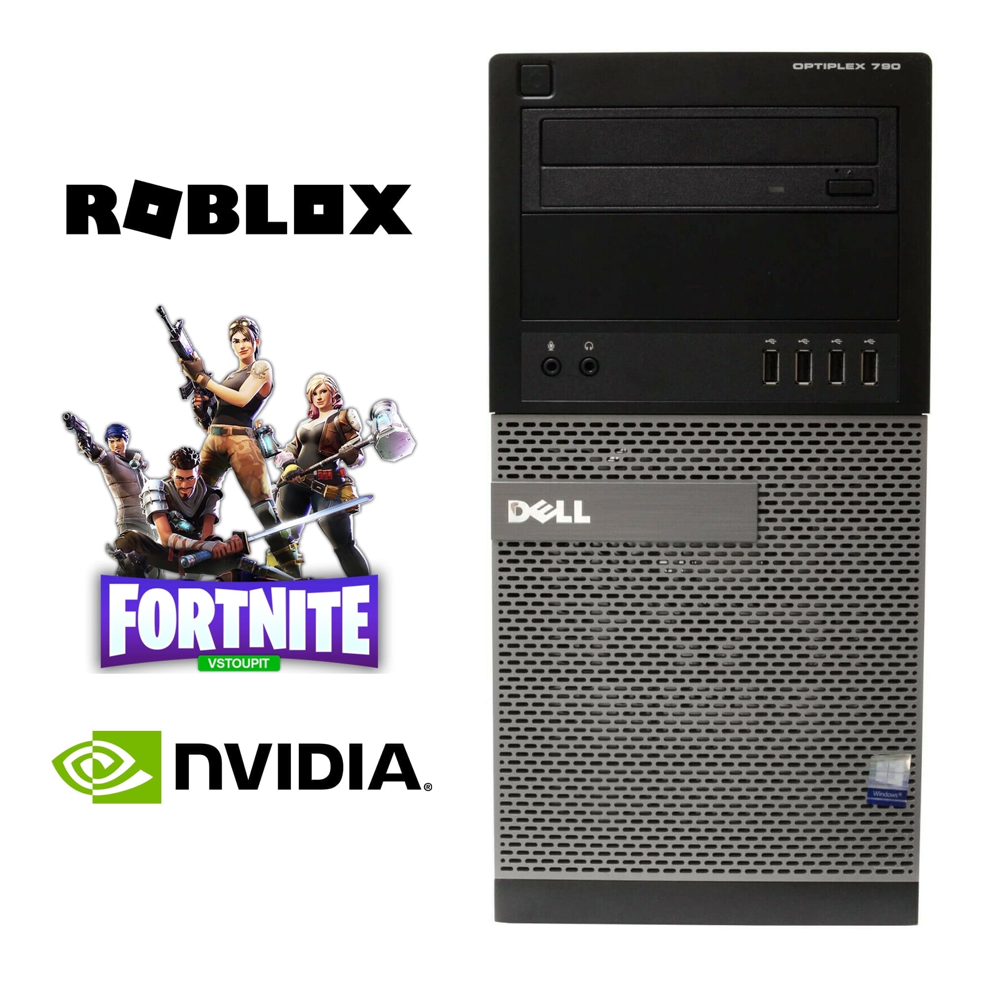 Dell i5 Prebuilt Gamer PC, 16GB RAM, 500GB HDD, 120GB SSD Dell i5 Prebuilt Gamer PC, 16GB RAM, 500GB HDD, 120GB SSD