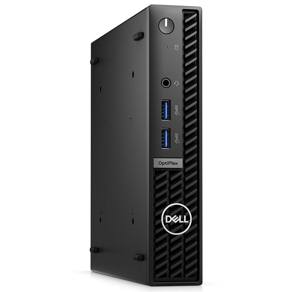 Dell OptiPlex 7010 Micro Form Factor Business Desktop (Intel i5-13500T vPRO 14-Core, 32GB RAM, 512GB PCIe SSD, Intel UHD 770, WiFi 6E, Bluetooth 5.3, RJ-45, HDMI, DP, Black, Win 10 Pro)