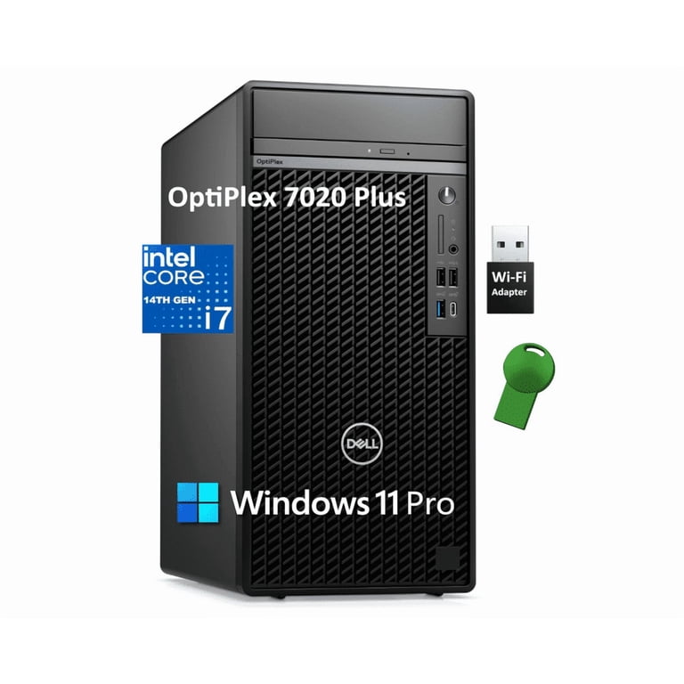dell optilex 7020 i7 第4世代 16gb 1tb SSD Dell OptiPlex 7020 Plus Tower 7000 Business Desktop 14th Gen Intel