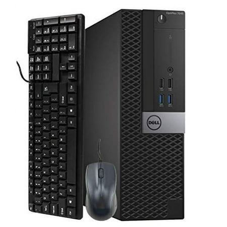 Dell OptiPlex 7040 SFF Computer PC, Intel Core i5 6500 3.2GHz Processor, 16GB Ram, 256GB NVMe SSD, 1TB HDD,WiFi | Bluetooth, HDMI, NVIDIA GT 1030 2GB DDR5, Win 10 Pro (Used)