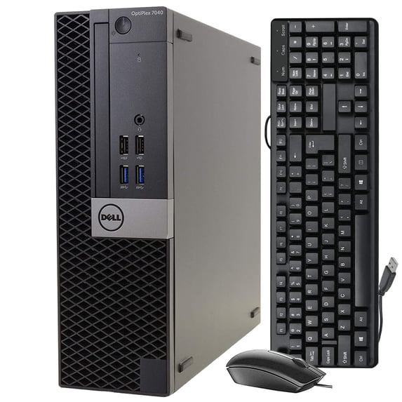 Restored Dell OptiPlex 7040 Small Form Business PC Desktop Computer, Gen 6 Core i5-6500, 16GB DDR4 RAM, 1 TB, Windows 10 Home, HDMI, Dual Displayport, WiFi