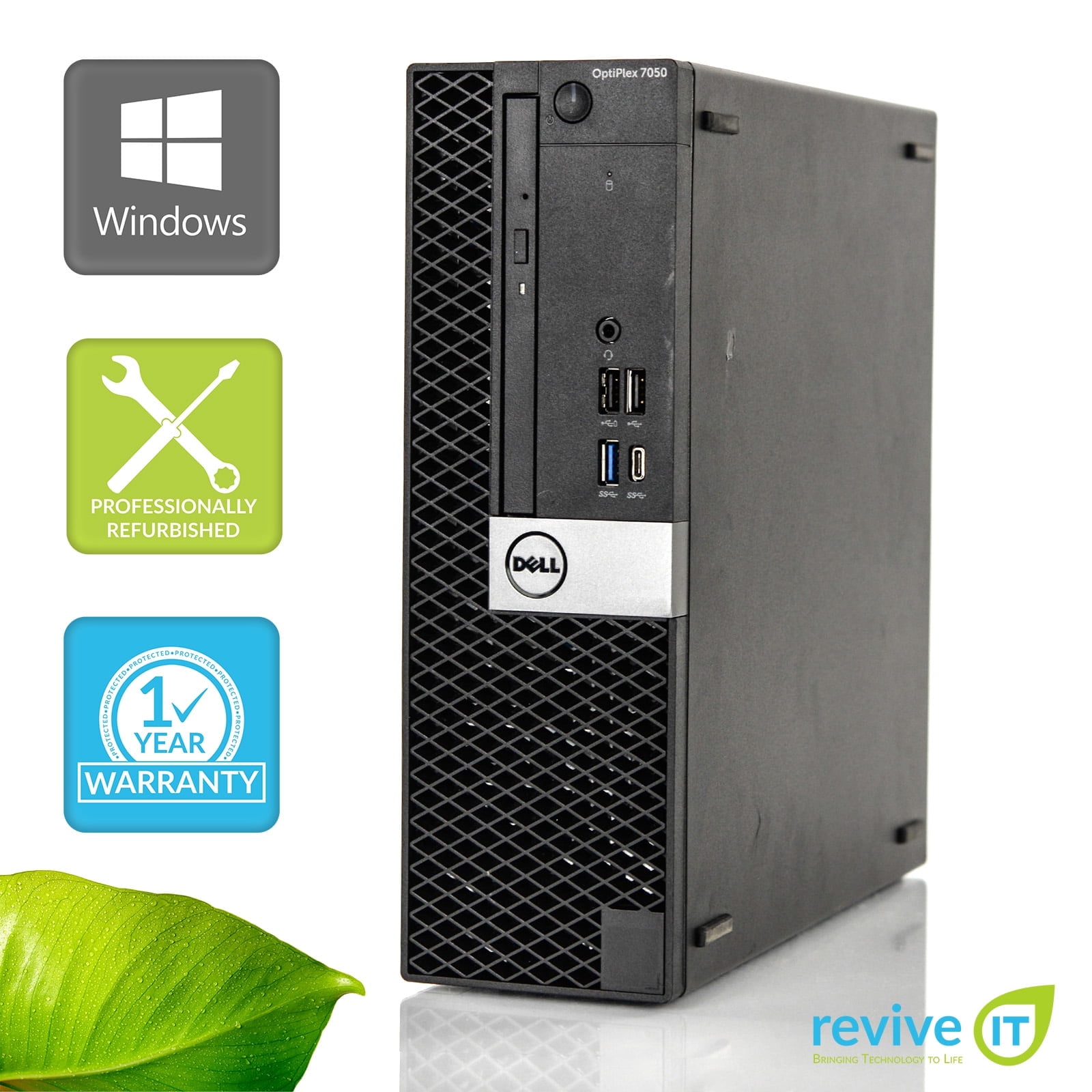 Dell OptiPlex 7050 SFF Desktop Computers, Intel Core i5, 8GB Dell OptiPlex 7050 SFF Desktop Computers, Intel Core i5, 8GB