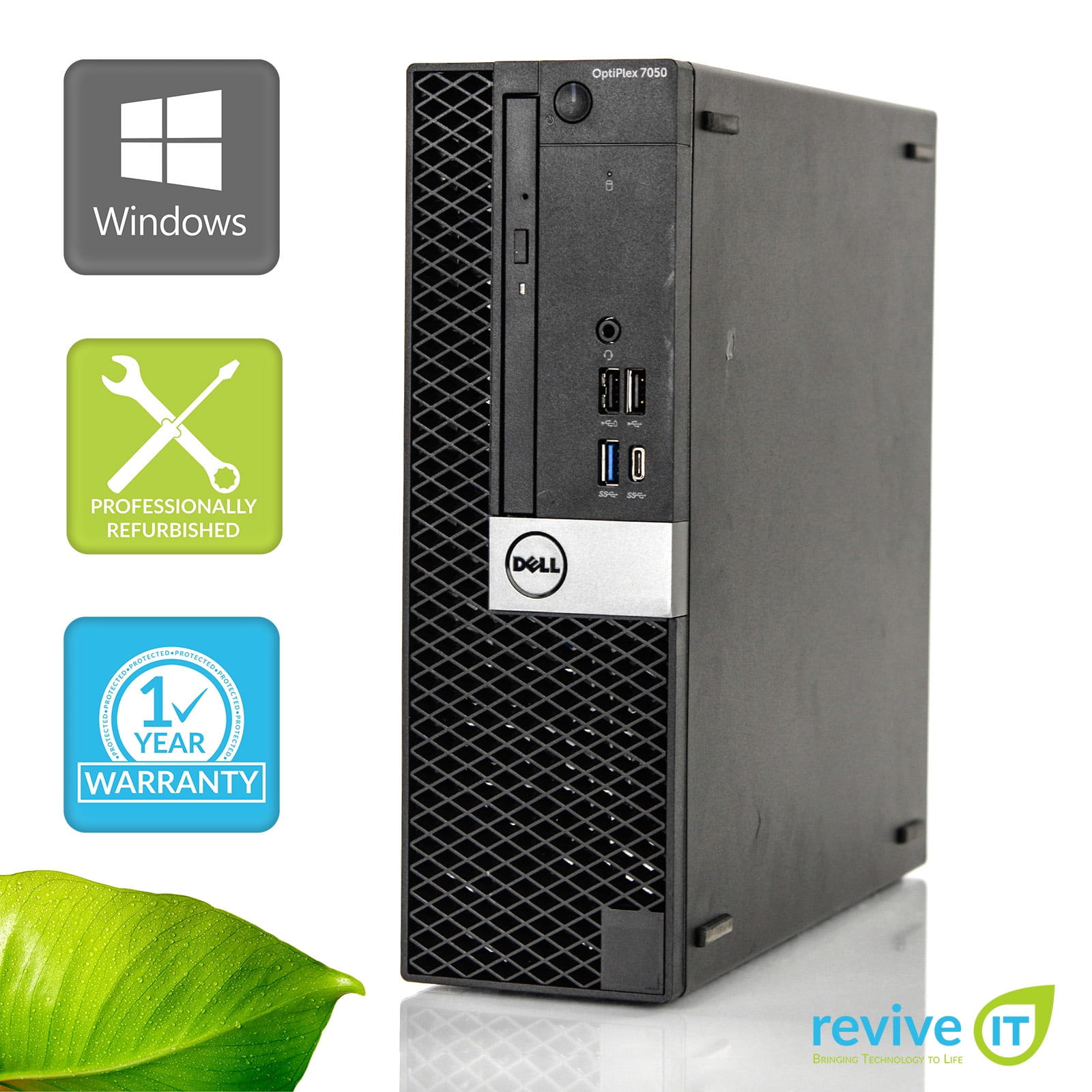 Dell OptiPlex 7050 SFF Desktop Computers, Intel Core i5, 8GB