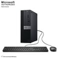 thumbnail image 1 of Pre-Owned Dell OptiPlex 7050 SFF Desktop PC Intel Core I3-6100 3.7Ghz, 8G DDR4, 1T SSD, DP, HDMI, WIFI, Bluetooth, DVDRW, Mouse and Keyboard, Windows 10 Pro 64 Bits Used Grade A, 1 of 1