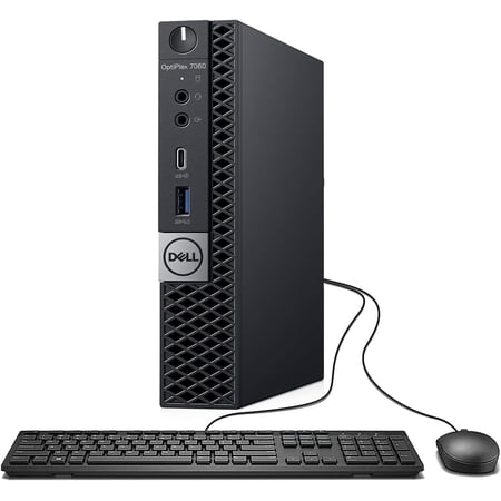 Dell OptiPlex 7060 Micro PC | Intel Core i5-8500T | 32GB RAM | 1TB SSD | Windows 11 Pro | Wi-Fi+ BT | Mini Desktop Computer (32GB RAM + 1TB SSD)