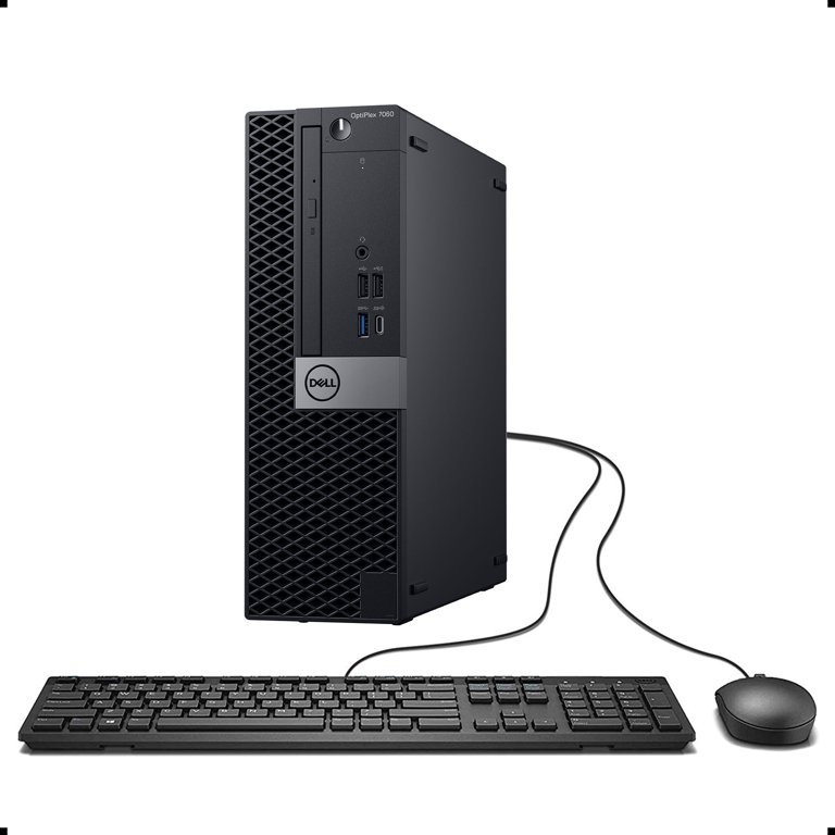 Dell OptiPlex 7060 SFF High Performance Business Desktop Computer, Intel  Six Core i7-8700 up to 4.6GHz, 8G DDR4, 1T, DVD, WiFi, BT, 4K Support, DP,  Windows 10 Pro 64 En/Sp/Fr Used Grade