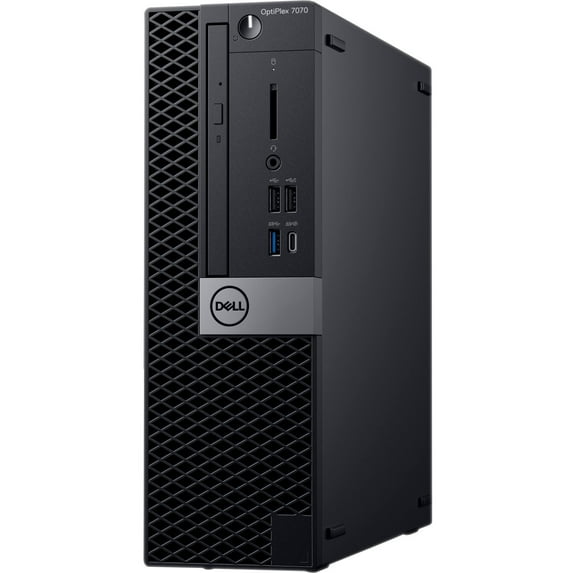 Dell OptiPlex 7070 Desktop Computer - Intel Core i7-9700 - 8GB RAM - 256GB SSD - Small Form Factor