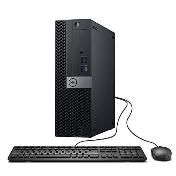 Pre-Owned Dell OptiPlex 7070 SFF High Performance Desktop Computer, Intel Six Core i5-8500 up to 4.1GHz, 16G DDR4, 512G SSD, WiFi, BT, 4K Support, DP, HDMI, Win 10 Pro 64 English/Spanish/French