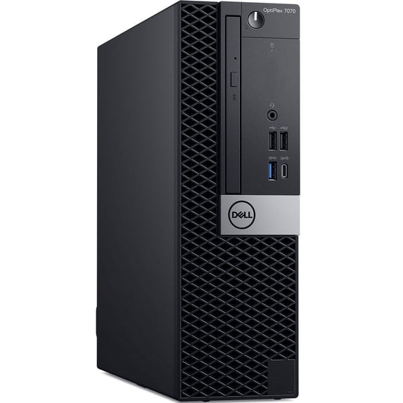 Dell OptiPlex 7070 SFF Home/Business Mini Desktop (Intel i7-9700 8-Core 3.00GHz, Intel UHD 630, 32GB RAM, 256GB PCIe SSD + 2TB HDD (3.5), USB 3.2, HDMI, DP, Optical Drive, Win10P)