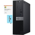 thumbnail image 1 of Dell OptiPlex 7070 SFF Home/Business Mini Desktop (Intel i7-9700 8-Core, Intel UHD 630, 64GB RAM, 256GB m.2 SATA SSD + 2TB HDD (3.5), Win 10 Pro) with Microsoft 365 Personal , Dockztorm Hub, 1 of 6