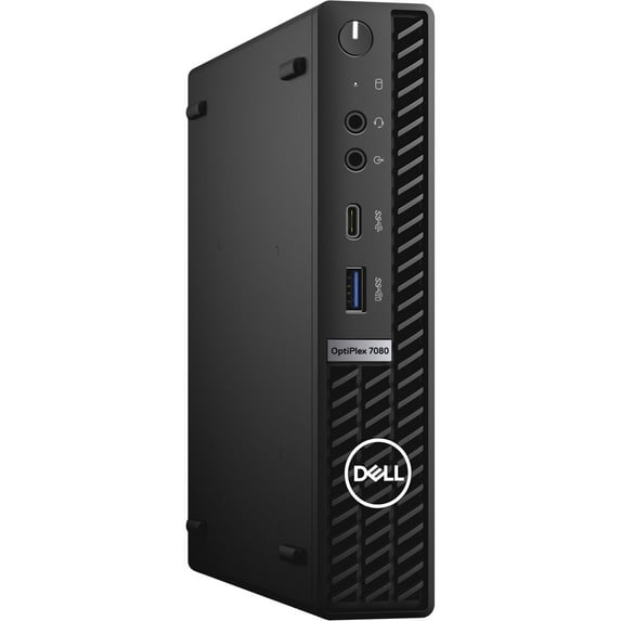 Dell OptiPlex 7080 XE MFF Mini Desktop (Intel i5-10500T 6-Core, Intel UHD, 8GB RAM, 512GB PCIe SSD + 2TB HDD (2.5), WiFi 6, USB 3.2, USB 3.1, HDMI, Win 11 Pro)