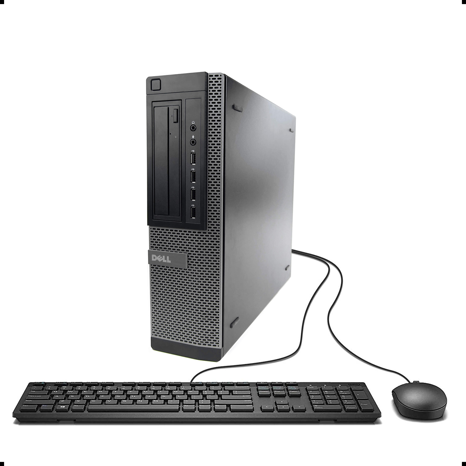 Dell OptiPlex 790 Desktop Computer PC, Intel Core i3-2100 3.1GHz, 16G DDR3,  512G SSD, DVD, WiFi, BT, DP, VGA, Windows 10 Pro 64 Bit-Multi-Language