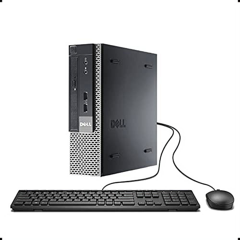 Dell OptiPlex 990 USFF Desktop Computer PC, Intel Quad Core i5-2400S up to  3.3GHz, 16G DDR3, 256G SSD, WiFi, BT, DP, VGA, Windows 10 Pro 64