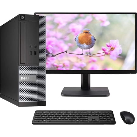 Dell OptiPlex Intel Core i5, 8GB RAM, 1TB HD, DVD-ROM Windows 10 Pro, with 22" Monitor.