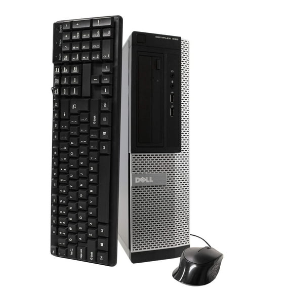 Restored Dell OptiPlex OP390 Desktop Computer PC, 3.20 GHz Intel i5 Quad Core Gen 2, 8GB DDR3 RAM, 250GB SATA Hard Drive, Windows 10 Home 64bit